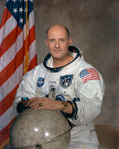 Thomas Patten Stafford, - astronaute américain (Gemini 6, Apollo 10, Apollo-Soyouz)
